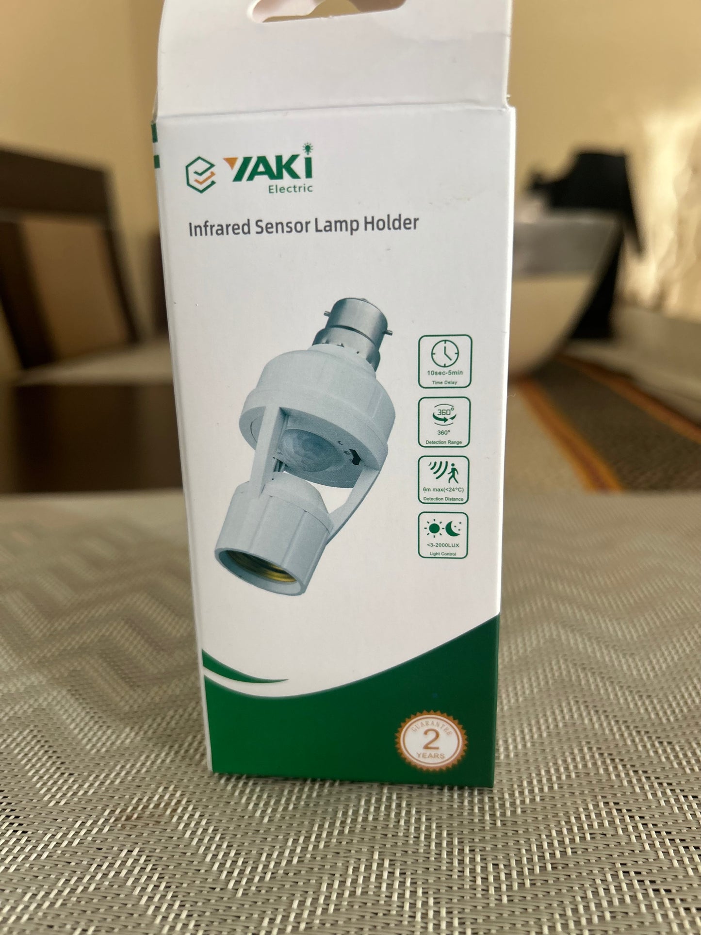 Support de Lampe à capteur infrarouge