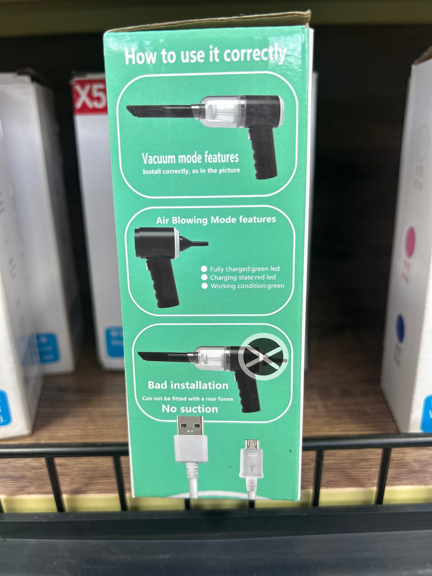 Mini Aspirateur Portable
