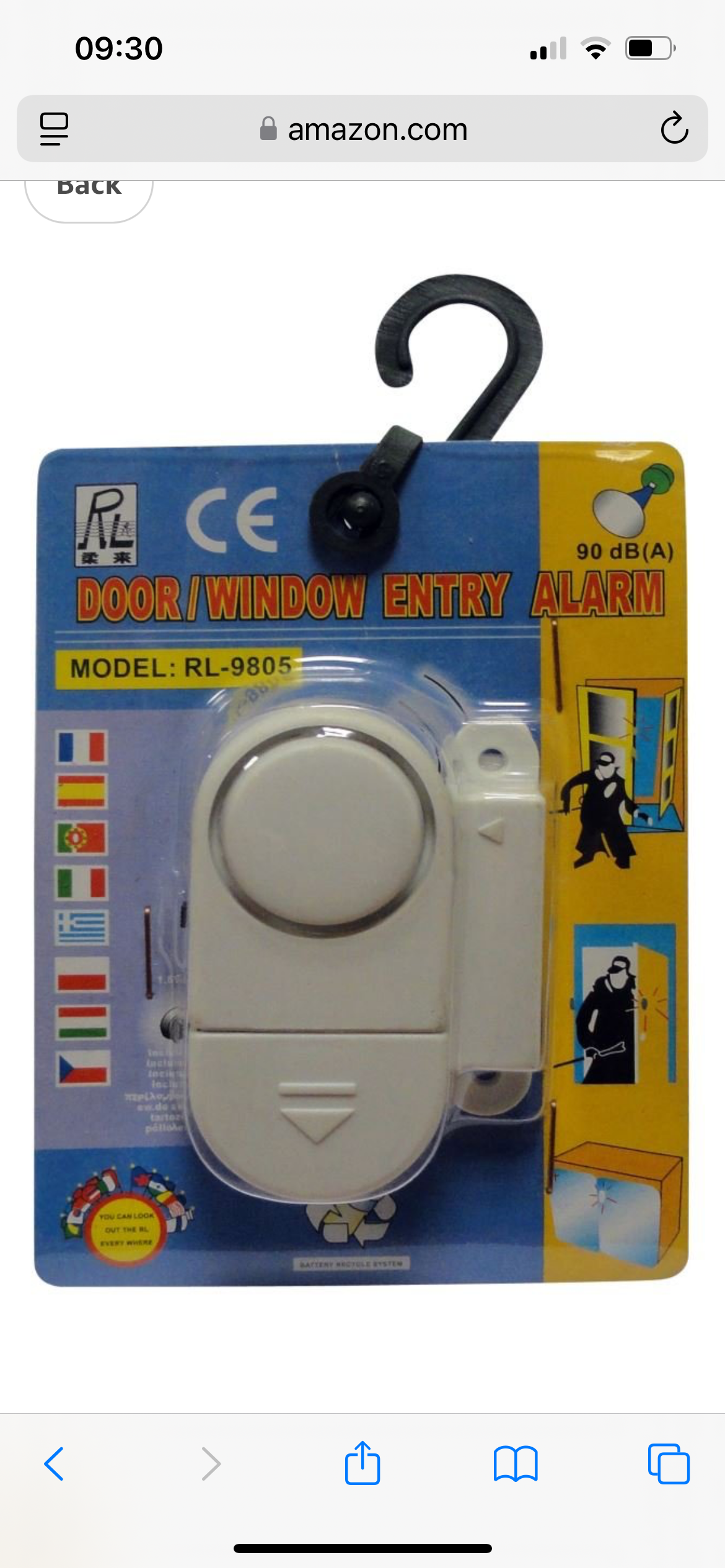 Mini alarme maison et appartement