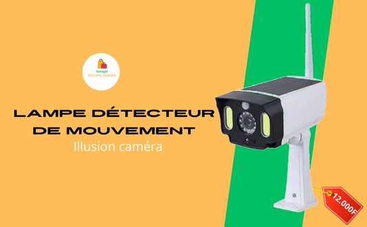 Lampe de surveillance détecteur de mouvement.